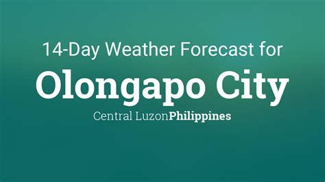 olongapo city weather forecast